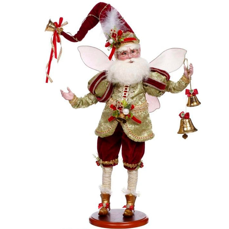 Mark Roberts 51-64430-CE Seven Swans a Swimming Fairy collectible figurine on decorative base, 21-inch handcrafted Christmas display decoration