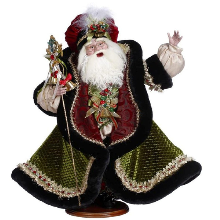 Mark Roberts 51-44932 Bell Ringer Santa 24 Inch Holiday Collectible Figurine