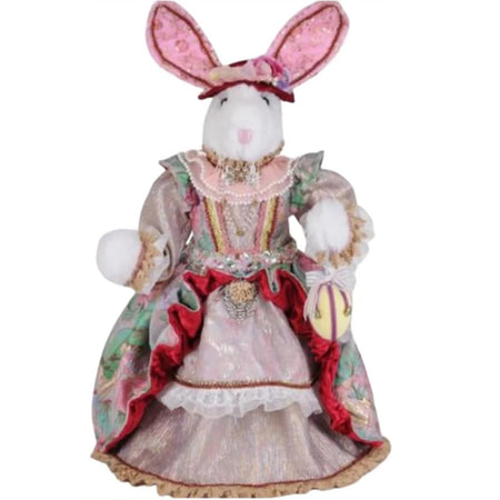 Karen Didion SP063 Clematis Bunny figurine 22 inch standing Easter bunny spring decor