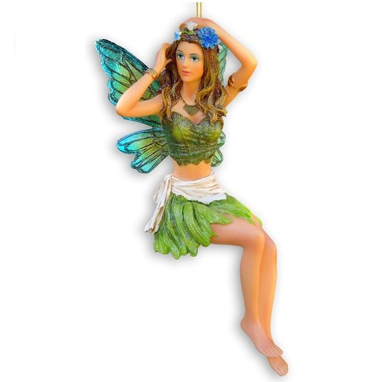 December Diamonds I'm a Fairy Series Rhiannon Fairy Ornament Figurine 7 x 3.75 Inches