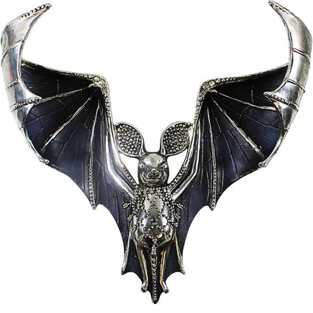 December Diamonds 29-30159 hanging bat figurine with outstretched wings 12.5 inch Halloween décor