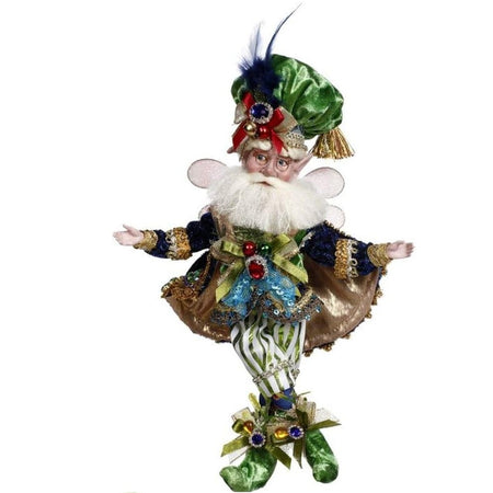 Mark Roberts Deck The Halls Fairy small 10.5 inch collectible figurine with detailed holiday costume