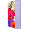 box of greeting cards.  Blue/purple box side with colorful flowers on front of box.  Text: It Doesn't matter where you go in life...