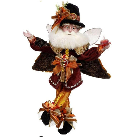 Mark Roberts Happy Thanksgiving Fairy small 10 inch collectible figurine with layered fabrics and festive costume