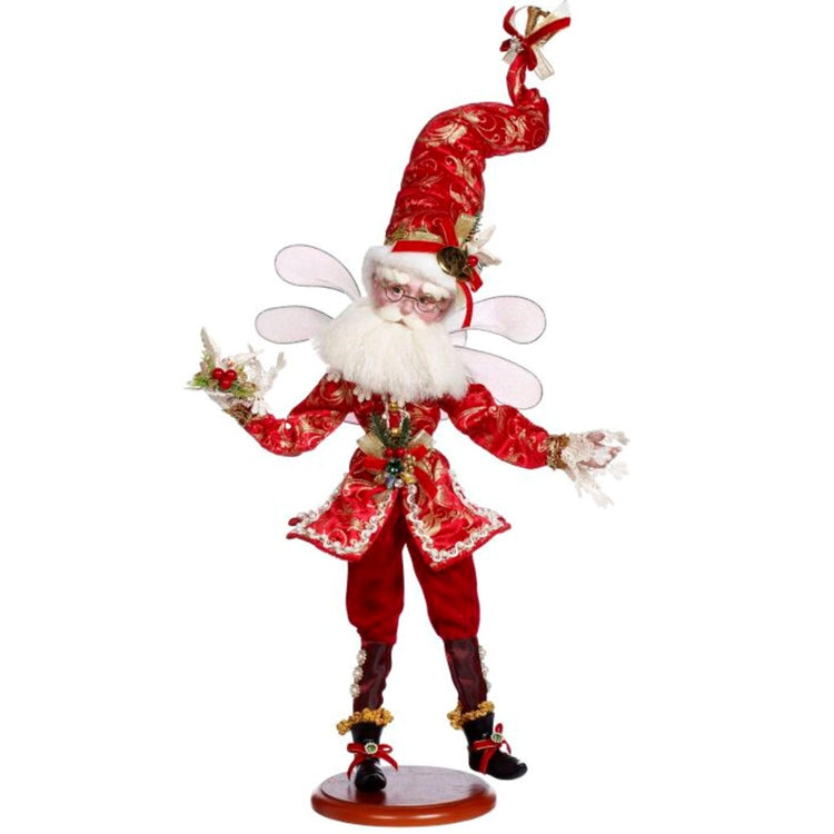 Mark Roberts 2 Turtle Doves Fairy 23 Inches signed collectible on display base