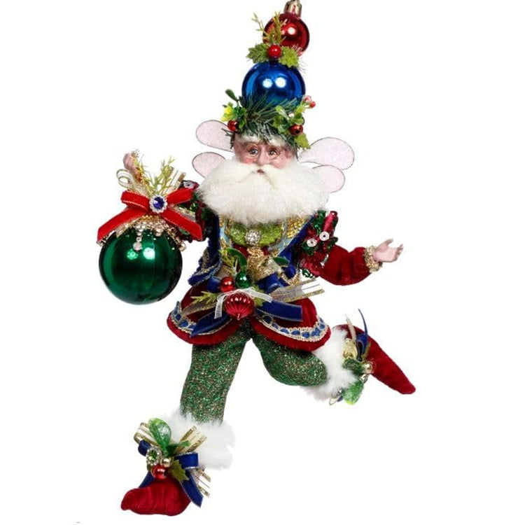 Mark Roberts 51-64370 Ornament Maker Fairy 12.5-inch Christmas collectible figurine with festive holiday details for seasonal home décor.