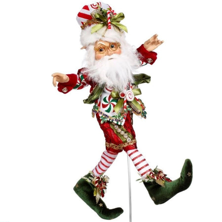 Mark Roberts North Pole Candy Cane Elf Small 14 Inches handcrafted Christmas collectible