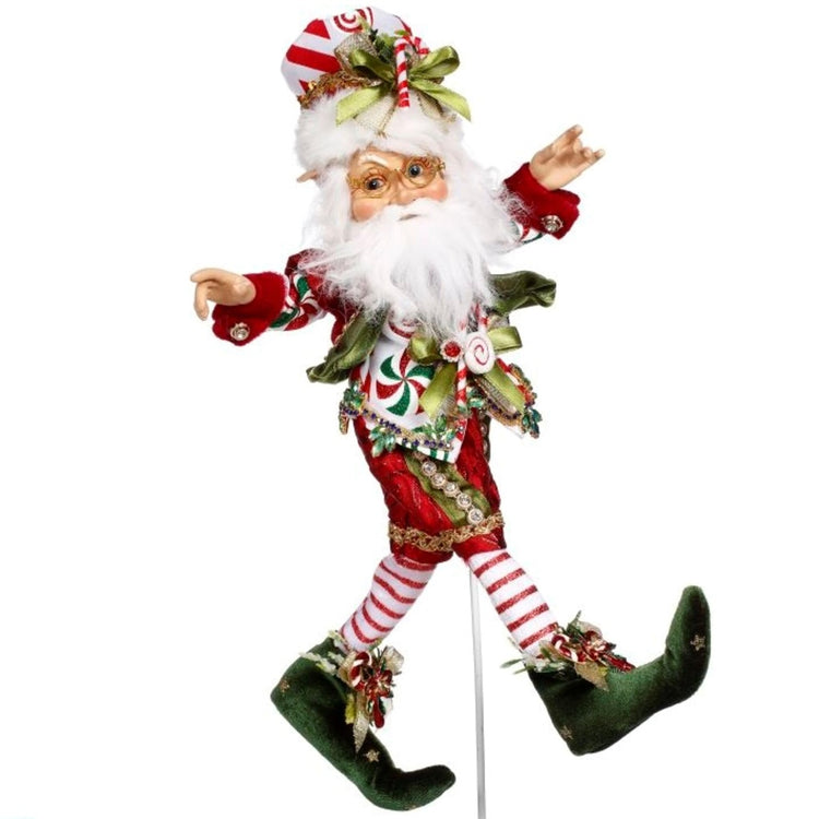 Mark Roberts North Pole Candy Cane Elf Small 14 Inches handcrafted Christmas collectible