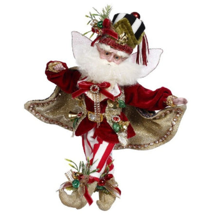 Mark Roberts Jingle and Mingle Fairy small 9 inch collectible figurine with detailed costume and festive design
