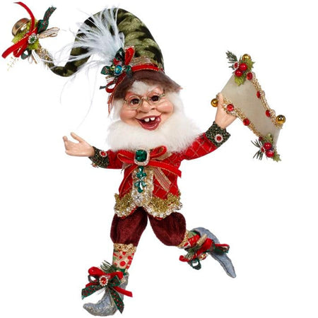 Mark Roberts 51-44846 On the Naughty List Elf small 11 inch collectible Christmas decoration with certificate of authenticity