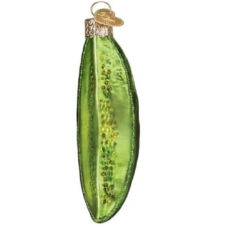 blown glass pickle spear ornament