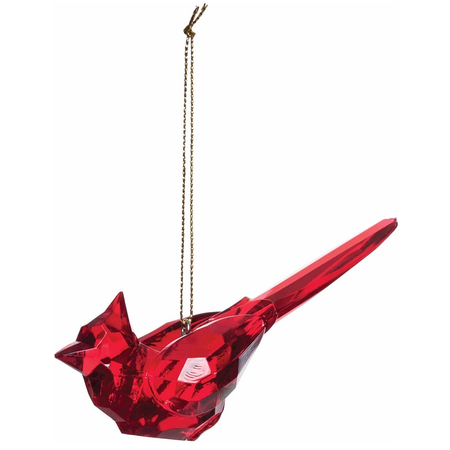 Gallerie II Resin Cardinal Gem Ornament