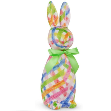 Raz Imports Sweet Weave Bunny 12 inch multicolor Easter decor Taylor Beach figurine