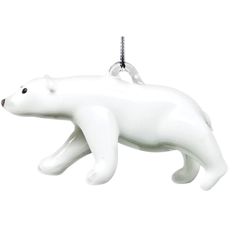 White polar bear ornament.
