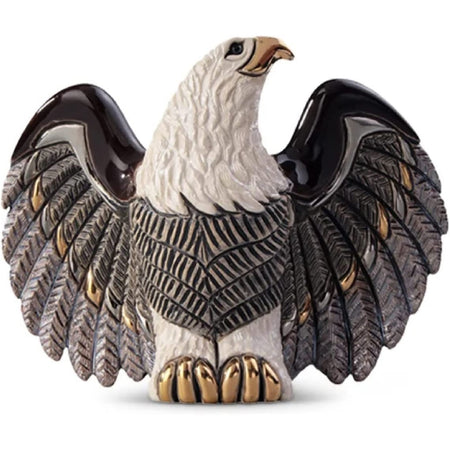 Bald eagle figurine.