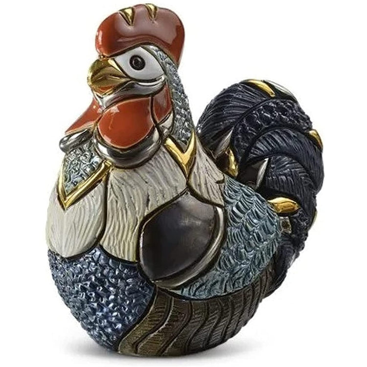 Rooster figurine.
