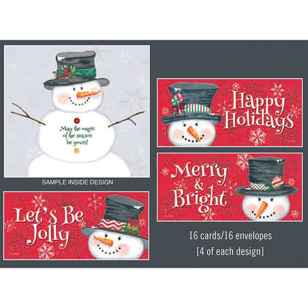 cards are Let's Be Jolly, Happy Holidays, Merry & Bright, & May the magic of the season be yours!