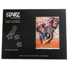 Nice black sleeve style box with picture of the artwork on front for puzzle reference.